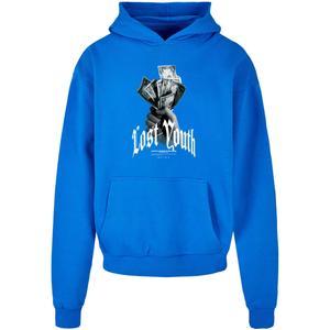 ly033-01495-felpa-con-cappuccio-lost-youth-money-v-1-blu-cobalto