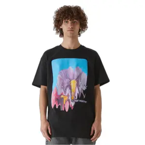 Póló Lost Youth Blurred Flowers image-1