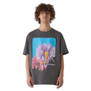 Póló Lost Youth Blurred Flowers image-1