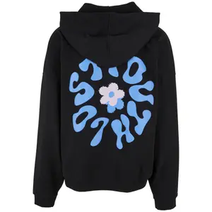 Sweatshirt com capuz e fecho de correr Lost Youth Circle of Bloom image-3