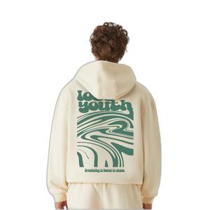 Felpa oversize con cappuccio Lost Youth Chaos Flow image-4