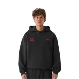 Felpa oversize con cappuccio Lost Youth Wild At Heart image-1