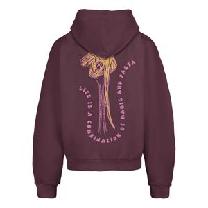 Felpa con cappuccio Lost Youth Pasta Day image-3