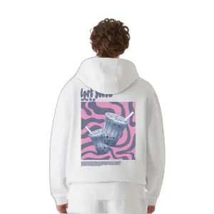 Hooded sweatshirt Lost Youth Coffee To Go image-4