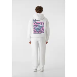 Hooded sweatshirt Lost Youth Coffee To Go image-5