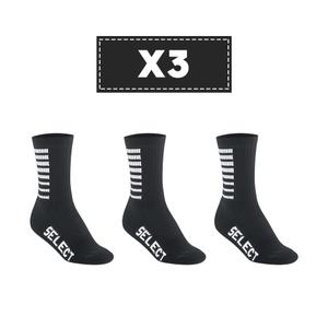 Set of 3 pairs of socks Select Basic