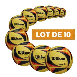 Pack of 10 Balloons Wilson Optx Avp [Taille 5]