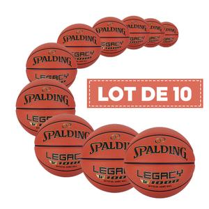 Sæt med 10 balloner Spalding TF-1000 Legacy Composite