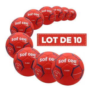 Set of 10 handballs Softee Flash