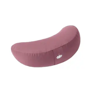 Croissant-Shaped Yoga Cushion Lotuscrafts Shanti