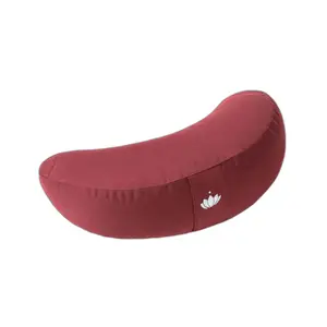 Croissant-Shaped Yoga Cushion Lotuscrafts Shanti