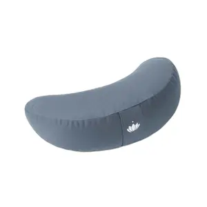 Croissant-Shaped Yoga Cushion Lotuscrafts Shanti
