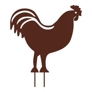 Oggetto decorativo gallo Louis Moulin