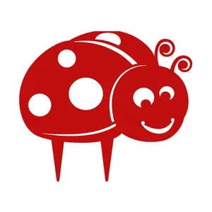 Oggetto decorativo coccinella Louis Moulin