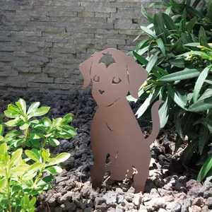 Figurine décoratif à piquer chiot Louis Moulin (x5) image-3