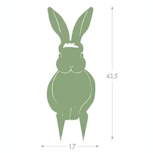 Figurine décoratif à piquer lapin Louis Moulin (x5) image-1