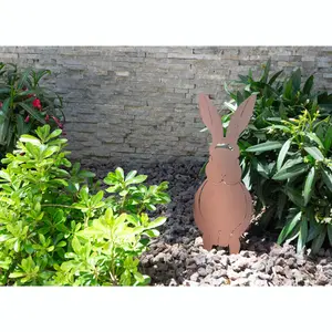 Figurine décoratif à piquer lapin Louis Moulin (x5) image-3