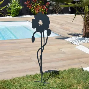 Oggetto decorativo papavero Louis Moulin image-1