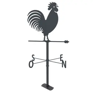 Oggetto decorativo girouette coq Louis Moulin