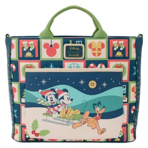 Handbag Loungefly Disney Mickey & Minnie Holiday image-0