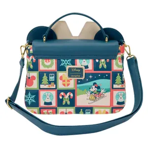 Shoulder Bag Loungefly Mickey Mouse Holiday image-1