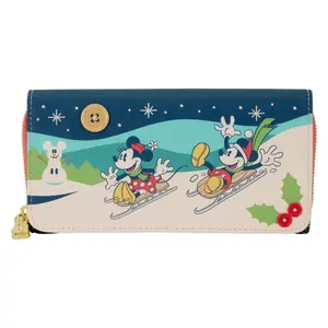 Πορτοφόλι Loungefly Disney Mickey & Minnie Holiday image-0