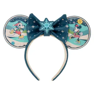 Cinta para la cabeza Loungefly Disney Mickey & Minnie Holiday