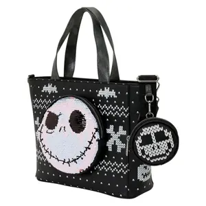 Pochette con portamonete donna Loungefly Disney Nightmare Before Christmas Jack Skellington image-3
