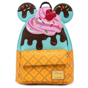 Women's backpack Loungefly Loungefly Disney Mickey Minnie Ice Cream