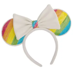 Serre-tête fille Loungefly Disney Minnie Rainbow image-0