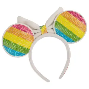 Serre-tête fille Loungefly Disney Minnie Rainbow image-1