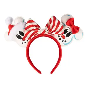 Κορίτσι ζώνη κεφαλής Loungefly Disney Snowman Mickey Minnie image-0