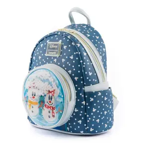 Mochila de menina Loungefly Disney Snowman Mickey Minnie image-2