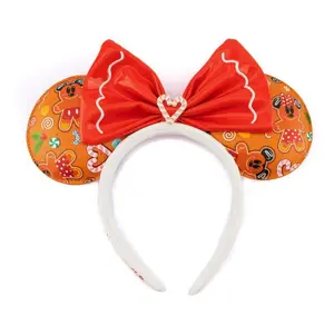 Girl's headband Loungefly Disney Gingerbread Mickey Minnie image-0