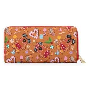 Girl's wallet Loungefly Disney Gingerbread Mickey Minnie image-0