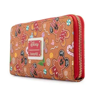 Girl's wallet Loungefly Disney Gingerbread Mickey Minnie image-3