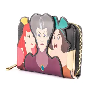 Girl's wallet Loungefly Disney Cinderella Evil Stepmother and Stepsisters Villains image-0