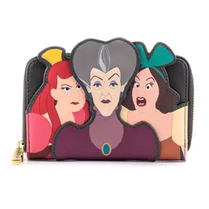 Girl's wallet Loungefly Disney Cinderella Evil Stepmother and Stepsisters Villains image-1
