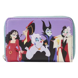 Girl's wallet Loungefly Disney Villains Color Block image-0