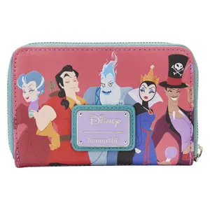 Girl's wallet Loungefly Disney Villains Color Block image-2