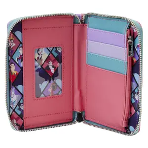 Girl's wallet Loungefly Disney Villains Color Block image-3