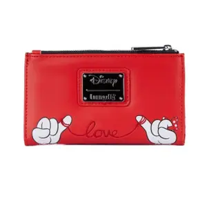 Girl's wallet Loungefly Disney Mickey and Minnie Love image-1