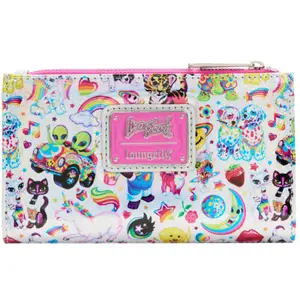Girl's wallet Loungefly Lisa Frank Iridescent image-0