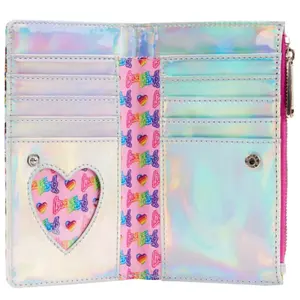 Girl's wallet Loungefly Lisa Frank Iridescent image-1