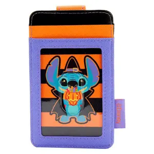 Porta-cartões para raparigas Loungefly Disney Stitch Halloween image-1