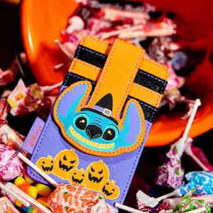Porta-cartões para raparigas Loungefly Disney Stitch Halloween image-3