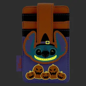 Porta-cartões para raparigas Loungefly Disney Stitch Halloween image-4