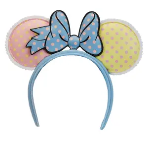 Mädchen Haarband Loungefly Disney Minnie Mouse Pastel Polka Dot ear image-0