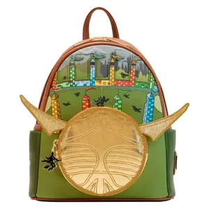 Children's backpack Loungefly Harry Potter Golden Snitch image-1