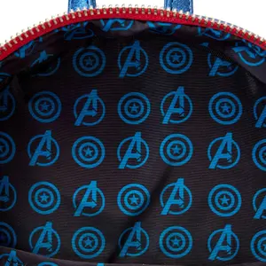 Zaino da bambino Loungefly Marvel Captain America metallic image-4